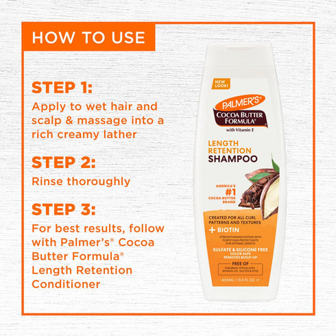 Palmer's Cocoa Butter Formula Length Retention Conditioner 400ml